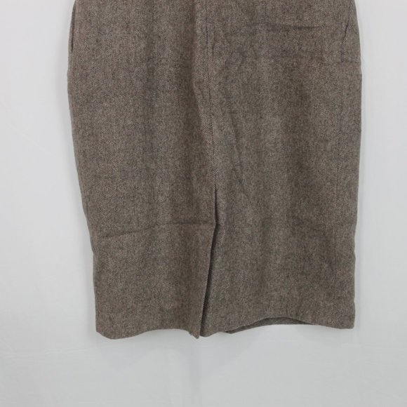 Banana Republic Sleeveless Brown Tweed Dress - Picture 8 of 11